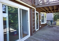 Large rear porches